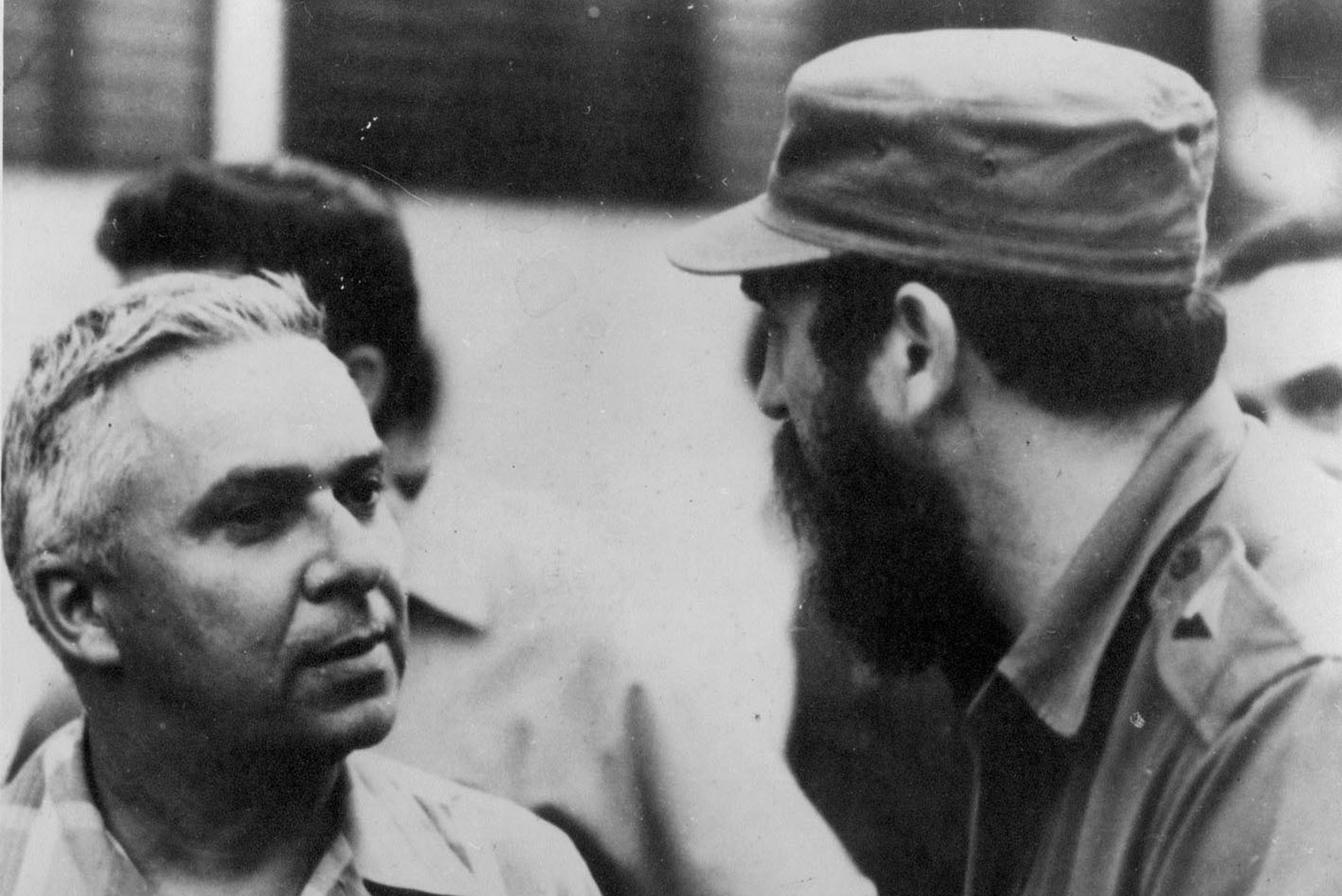 Santiago conversa con Fidel Castro en Cuba